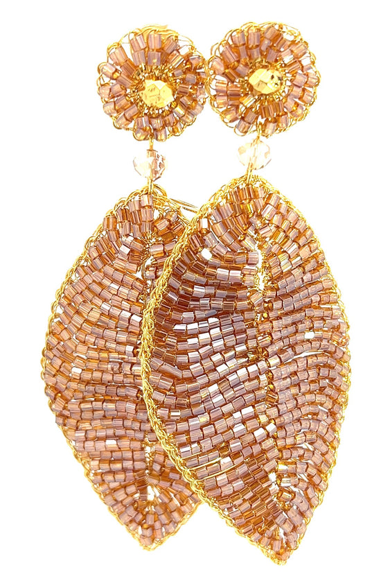 Load image into Gallery viewer, Meticulous Crystal Leaf Statement Earring - Born To Glam
 Born To Glam