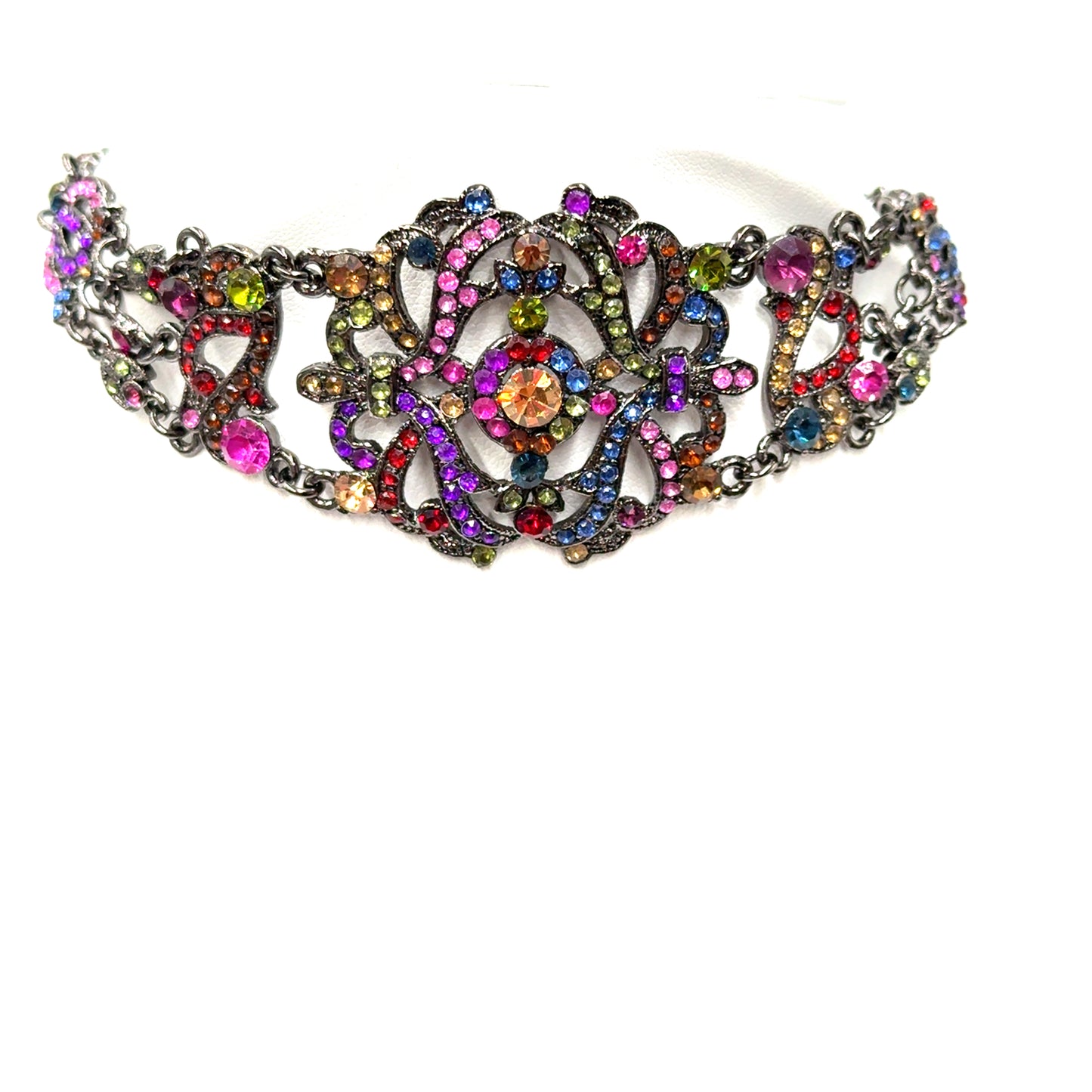 Crystal Choker Necklace Set - Born To Glam Born To Glam