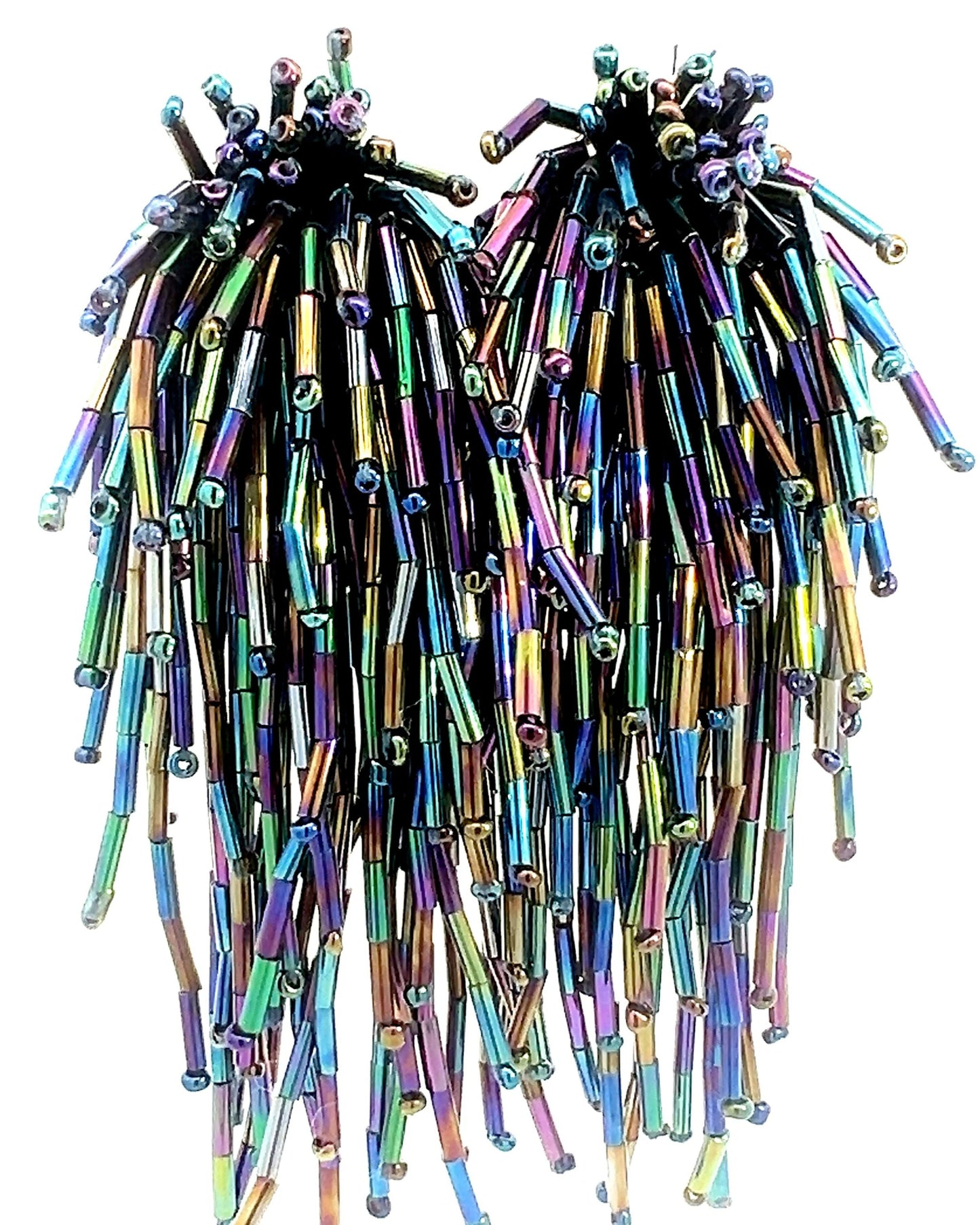 Waterfall Crystal Statement Clip On Earrings - Born To Glam Born To Glam