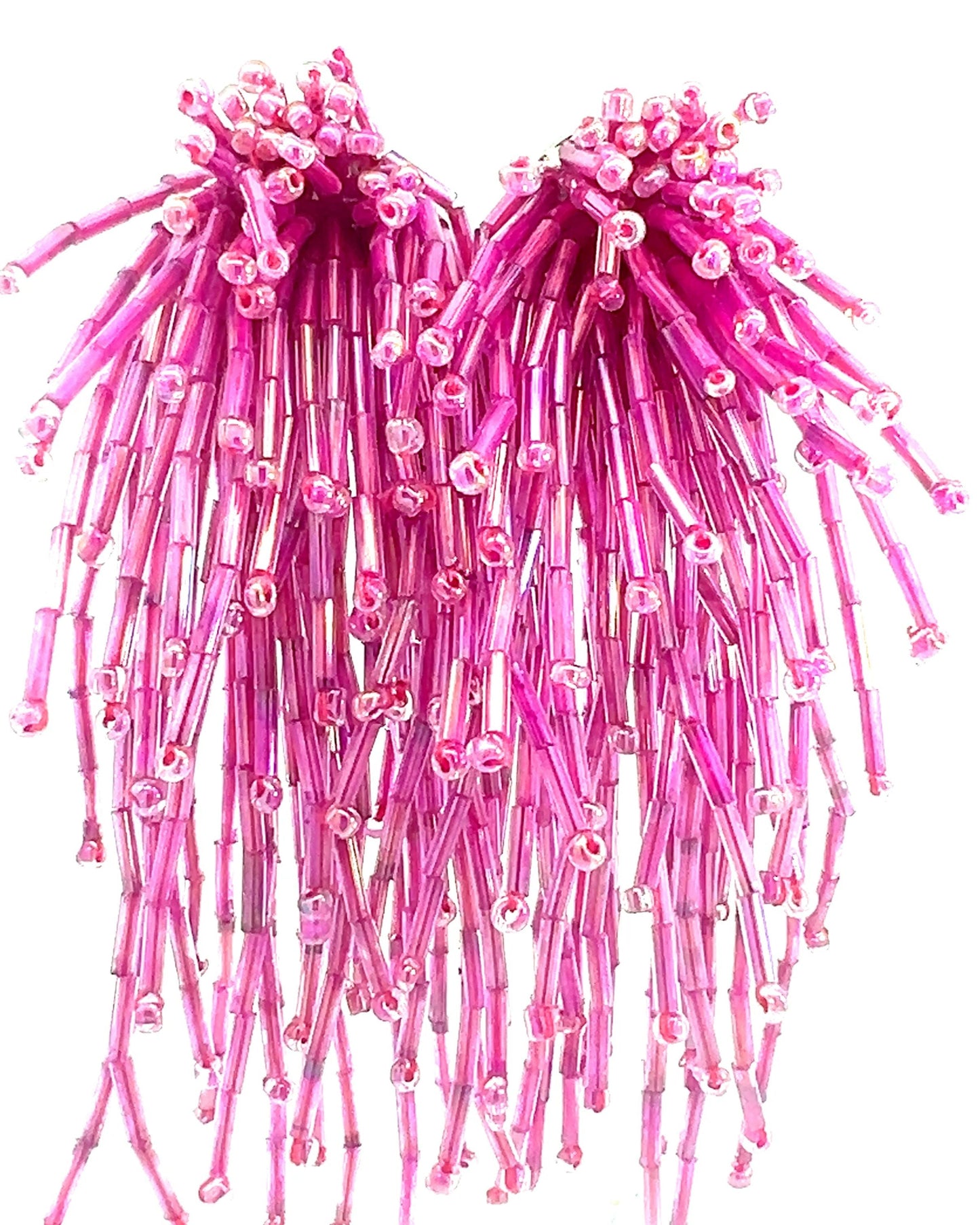 Waterfall Crystal Statement Clip On Earrings - Born To Glam Born To Glam