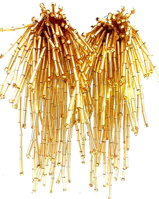 Load image into Gallery viewer, Waterfall Crystal Statement Clip On Earrings - Born To Glam
 Born To Glam