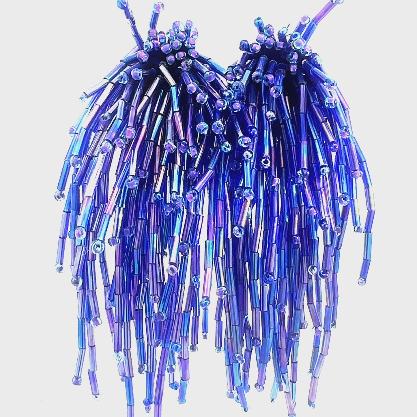 Load and play video in Gallery viewer, Waterfall Crystal Statement Clip On Earrings
 Born To Glam