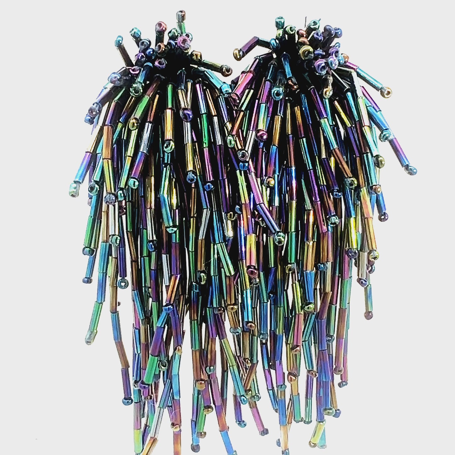 Load and play video in Gallery viewer, Waterfall Crystal Statement Clip On Earrings
 Born To Glam